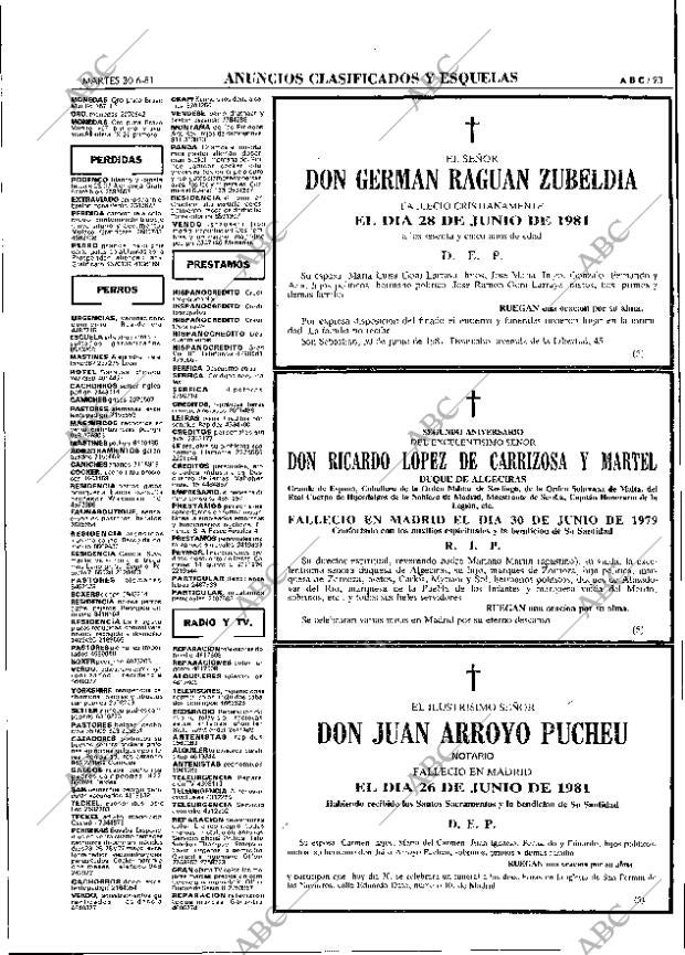 ABC MADRID 30-06-1981 página 109
