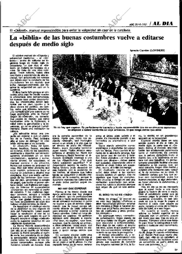 ABC MADRID 30-06-1981 página 113