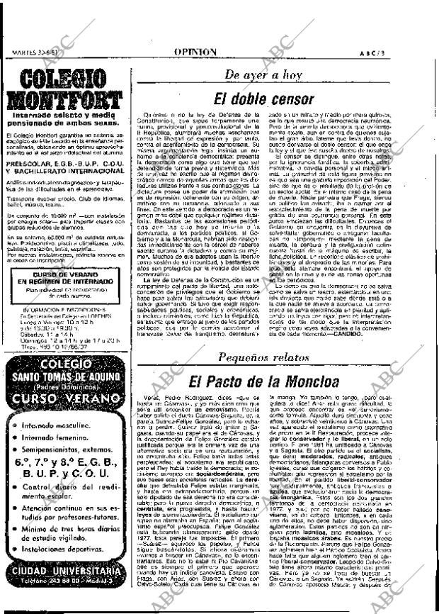 ABC MADRID 30-06-1981 página 19