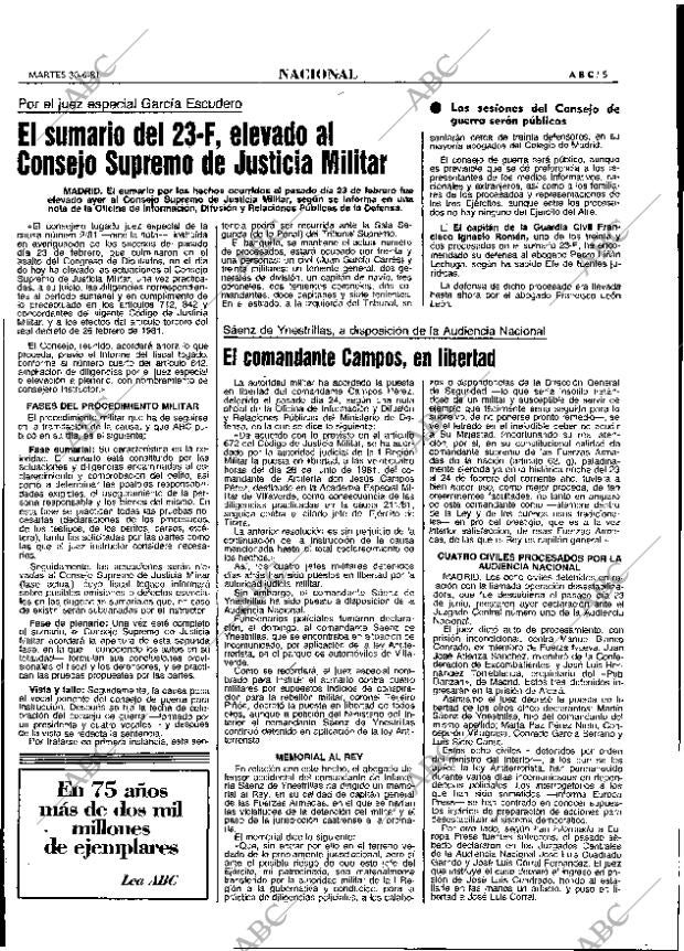 ABC MADRID 30-06-1981 página 21