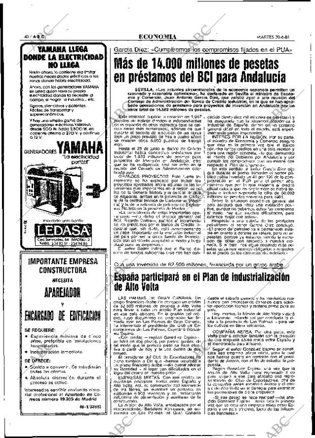 ABC MADRID 30-06-1981 página 56