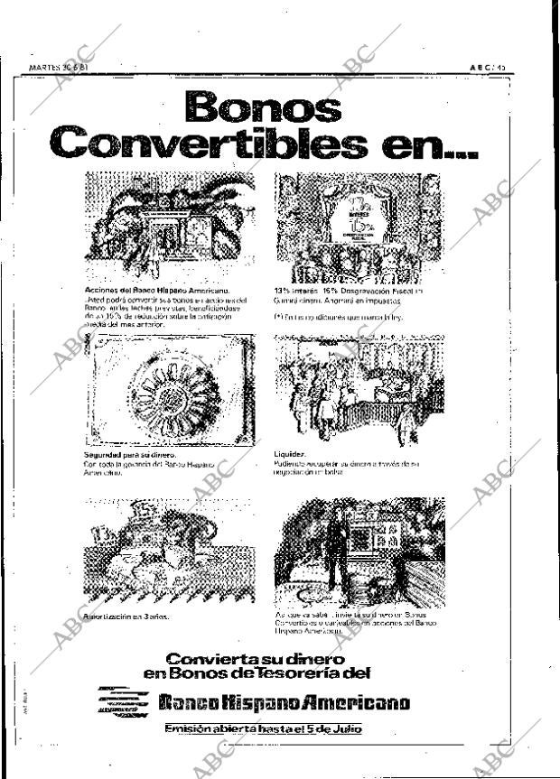 ABC MADRID 30-06-1981 página 61