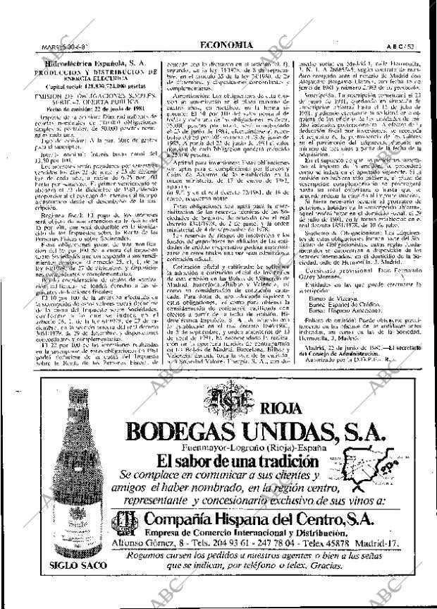 ABC MADRID 30-06-1981 página 69