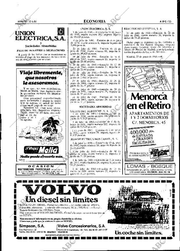 ABC MADRID 30-06-1981 página 71