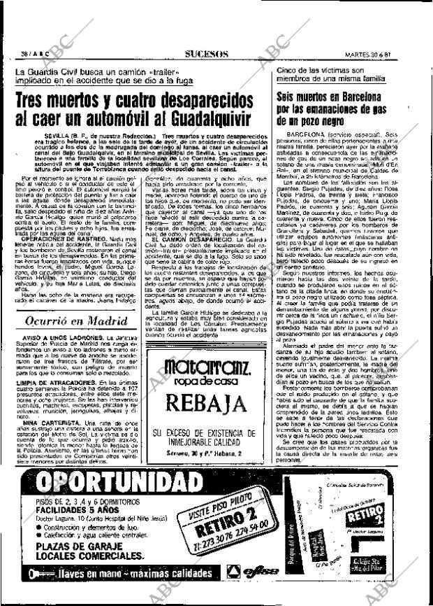 ABC MADRID 30-06-1981 página 74