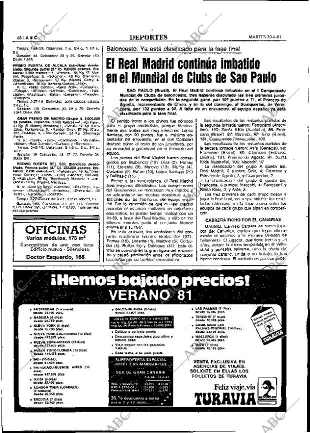ABC MADRID 30-06-1981 página 84