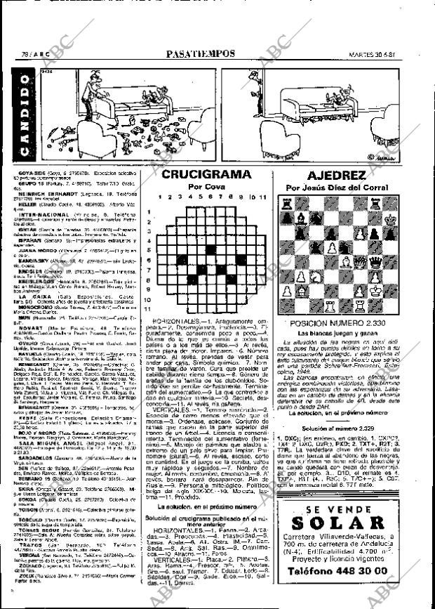 ABC MADRID 30-06-1981 página 94