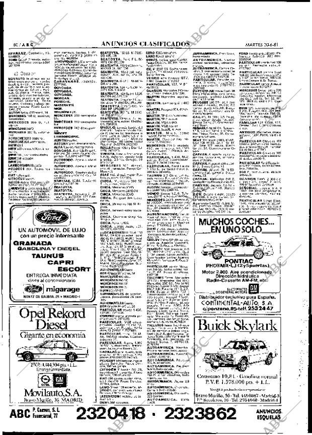 ABC MADRID 30-06-1981 página 96