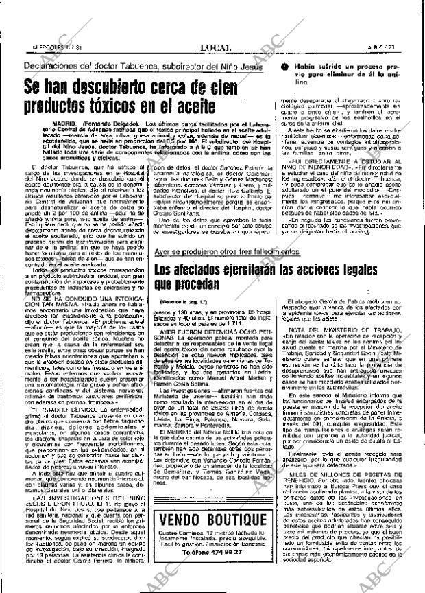 ABC MADRID 01-07-1981 página 31