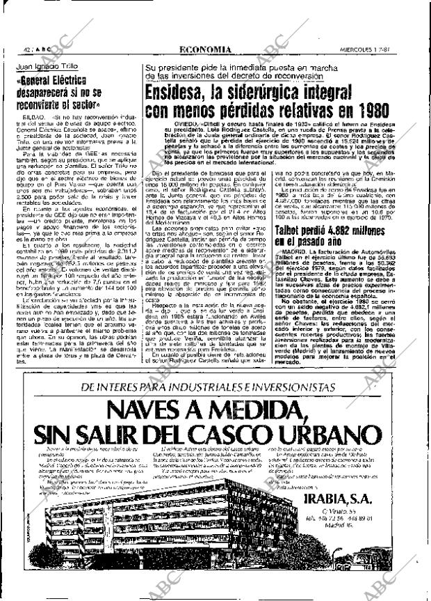 ABC MADRID 01-07-1981 página 50