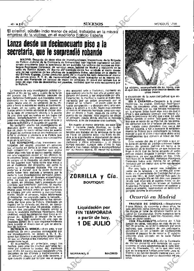 ABC MADRID 01-07-1981 página 56