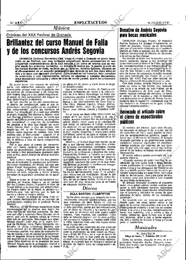 ABC MADRID 01-07-1981 página 64