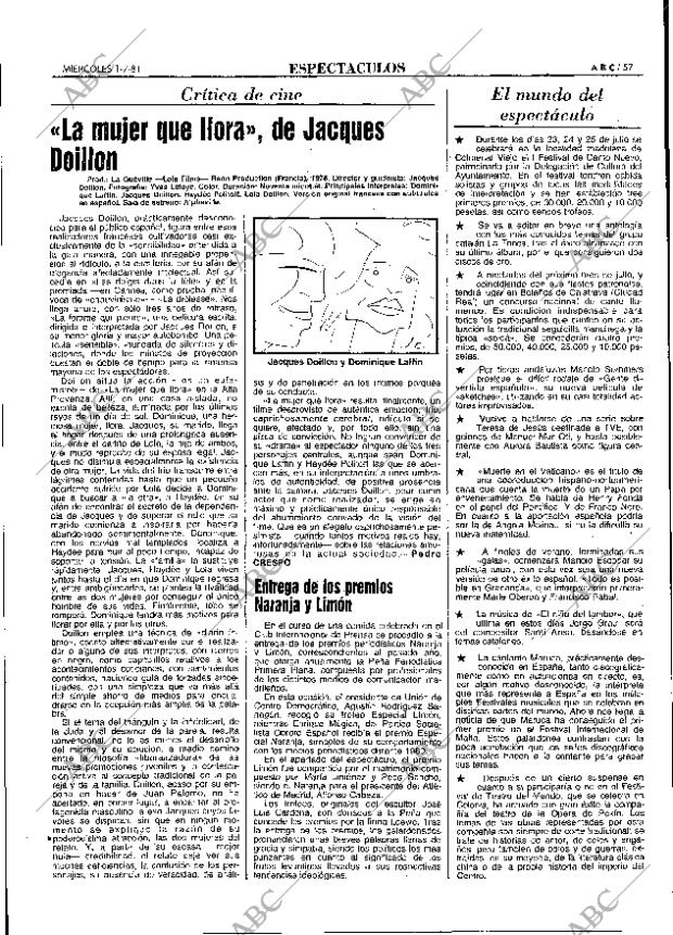 ABC MADRID 01-07-1981 página 65