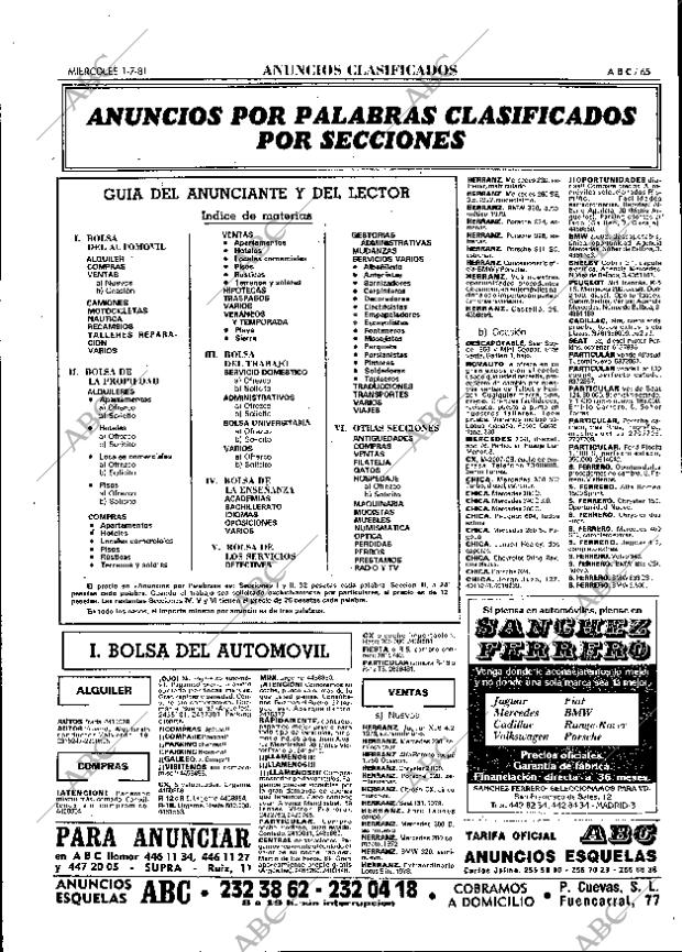 ABC MADRID 01-07-1981 página 73