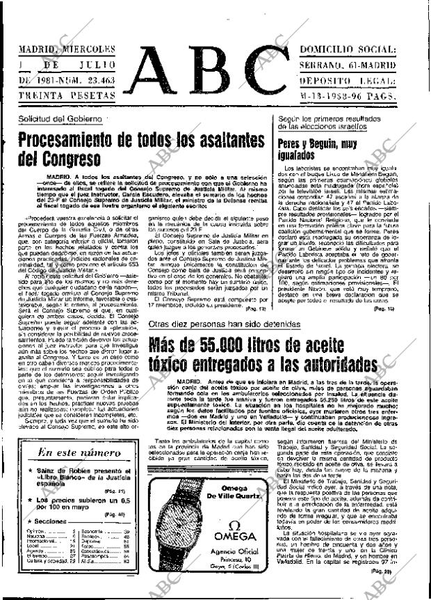 ABC MADRID 01-07-1981 página 9