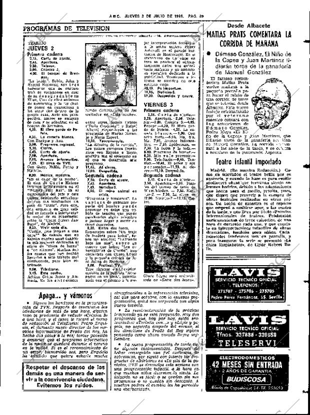 ABC SEVILLA 02-07-1981 página 47