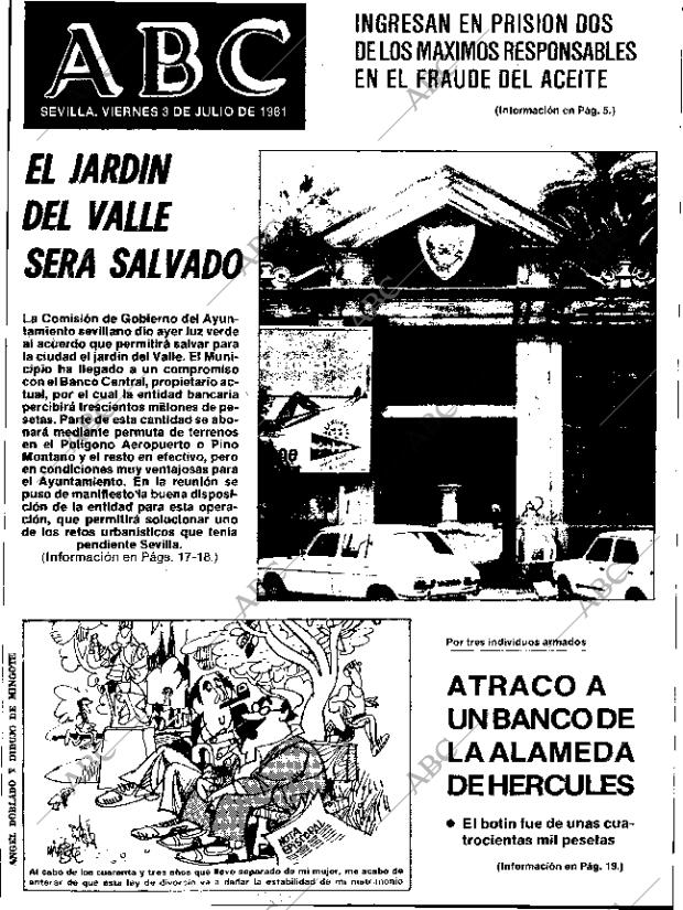 ABC SEVILLA 03-07-1981 página 1