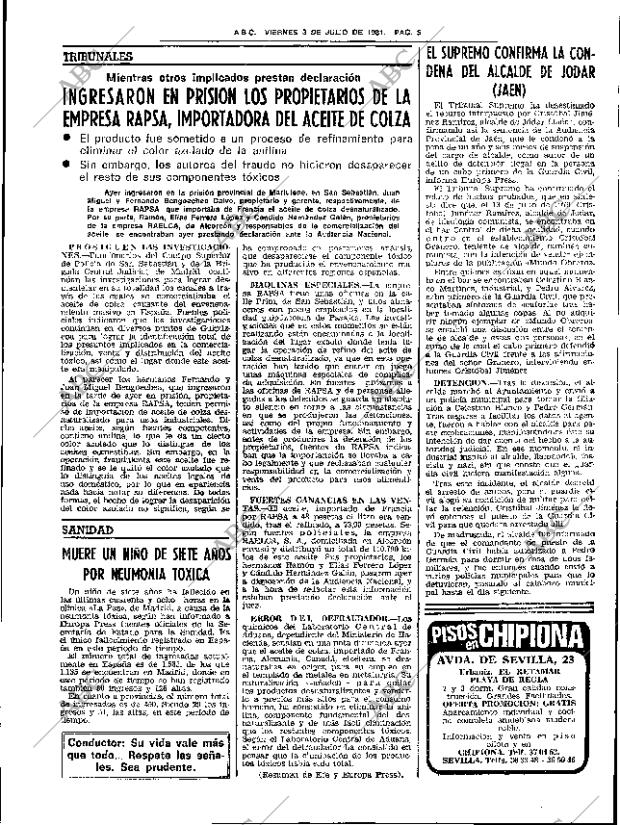 ABC SEVILLA 03-07-1981 página 17