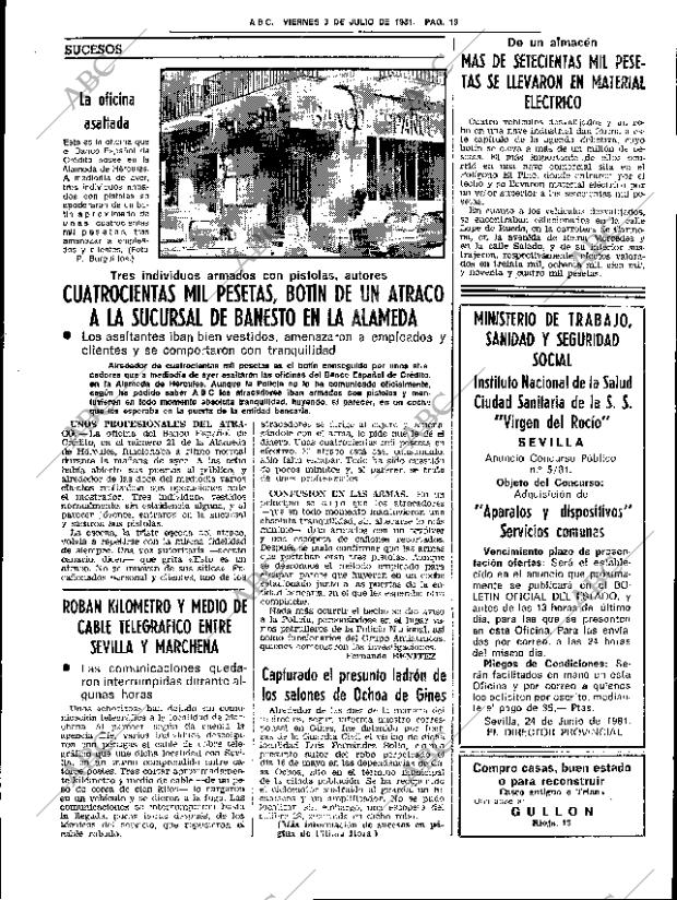 ABC SEVILLA 03-07-1981 página 31