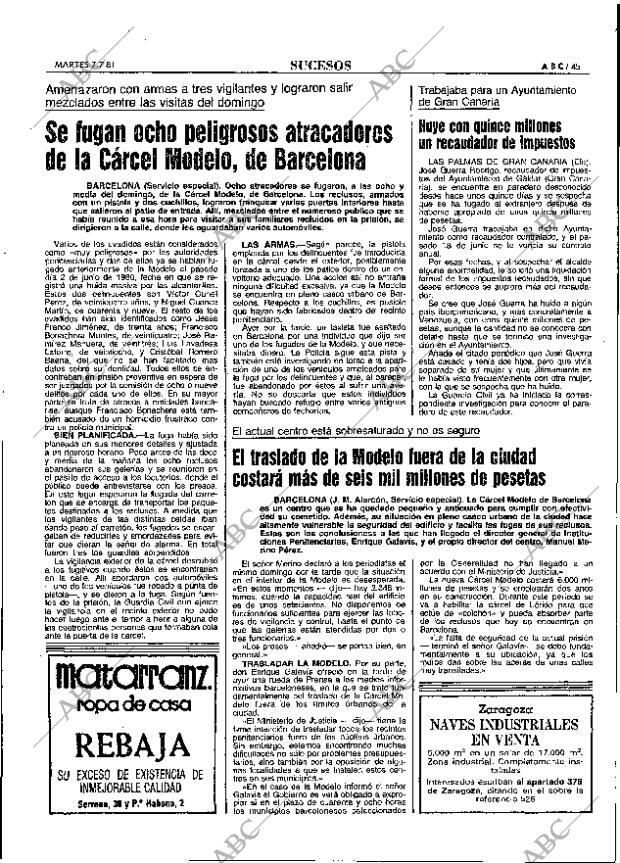 ABC MADRID 07-07-1981 página 61