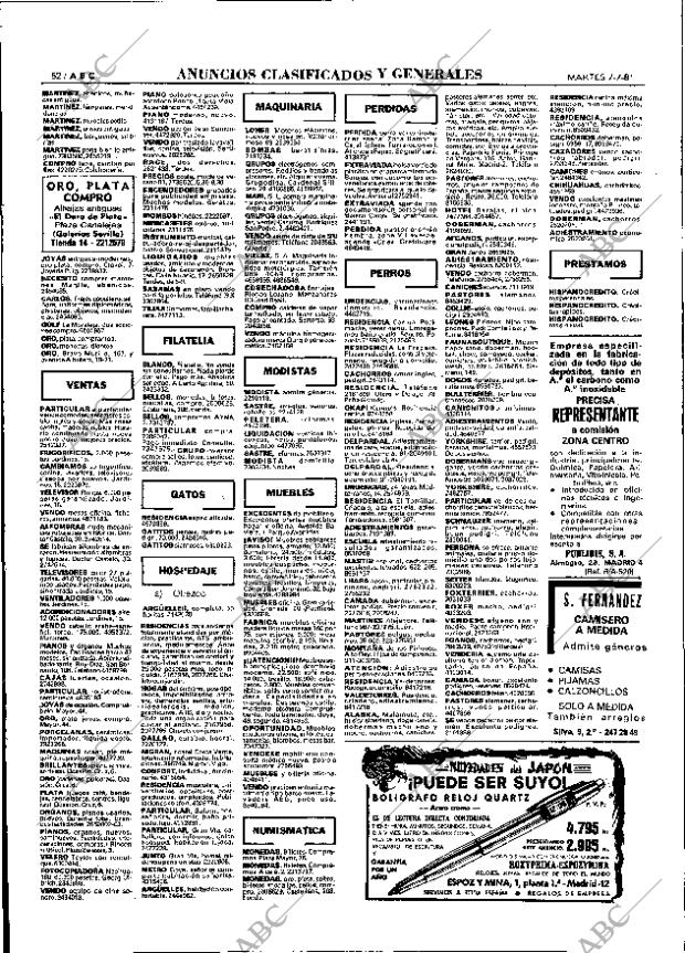 ABC MADRID 07-07-1981 página 98
