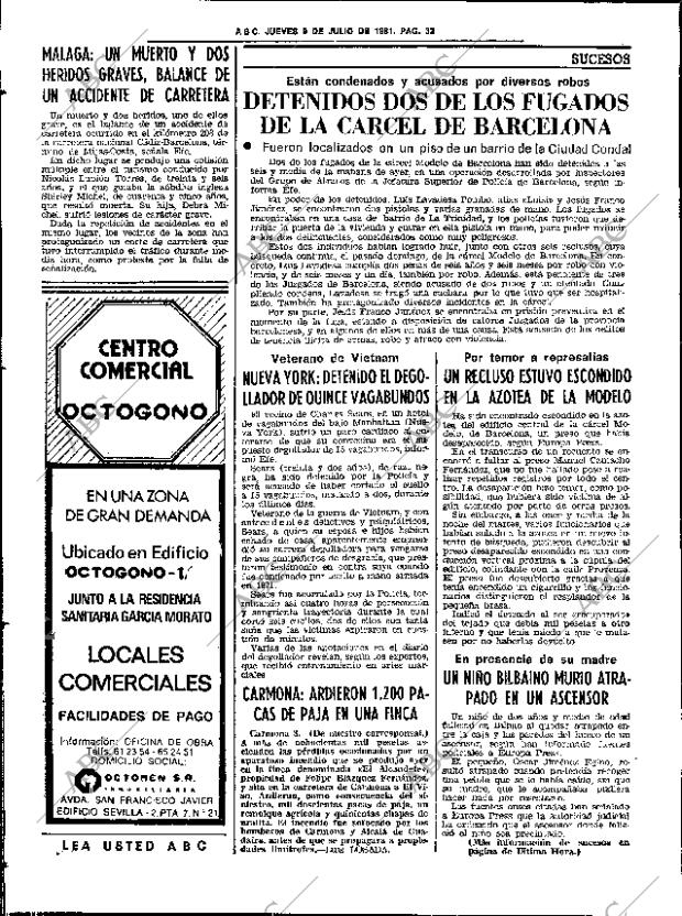 ABC SEVILLA 09-07-1981 página 42