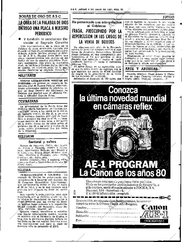ABC SEVILLA 09-07-1981 página 43
