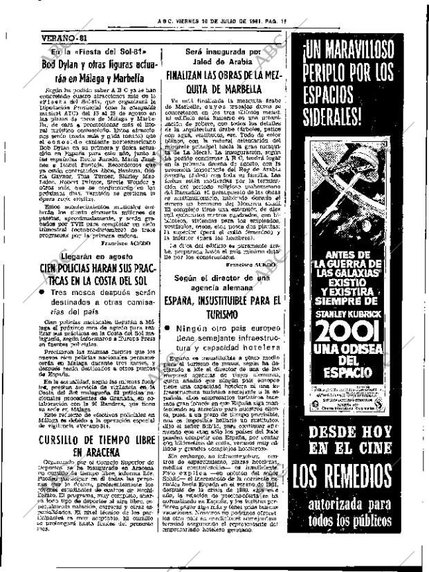 ABC SEVILLA 10-07-1981 página 23