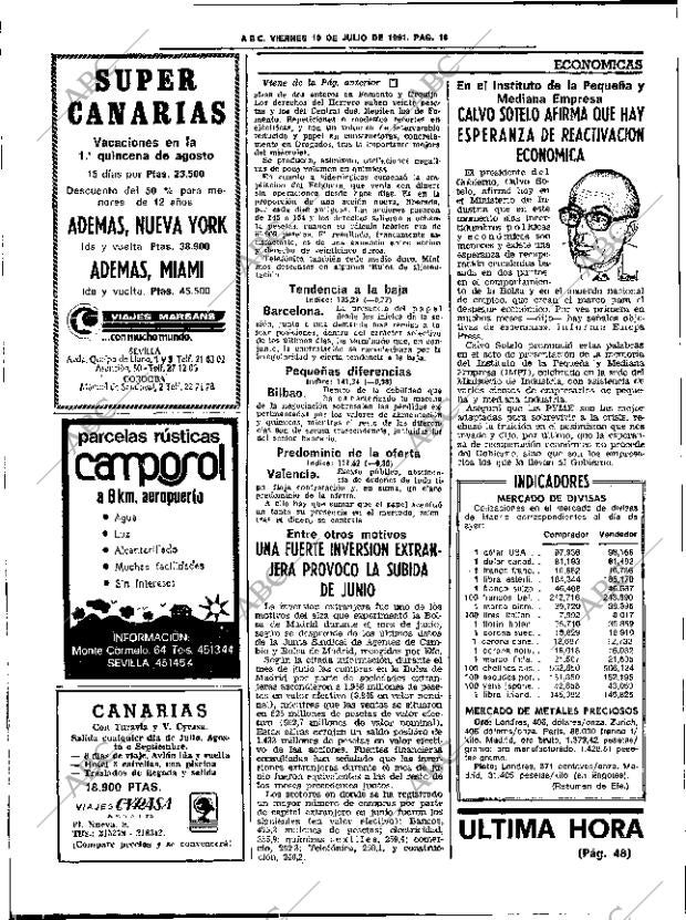 ABC SEVILLA 10-07-1981 página 28