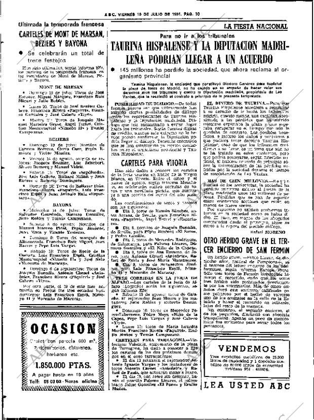 ABC SEVILLA 10-07-1981 página 42