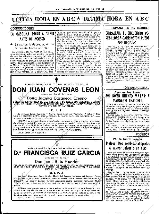 ABC SEVILLA 10-07-1981 página 60