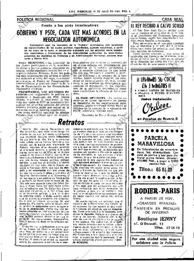 ABC SEVILLA 15-07-1981 página 15