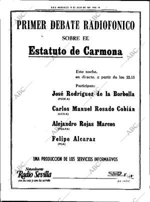 ABC SEVILLA 15-07-1981 página 24