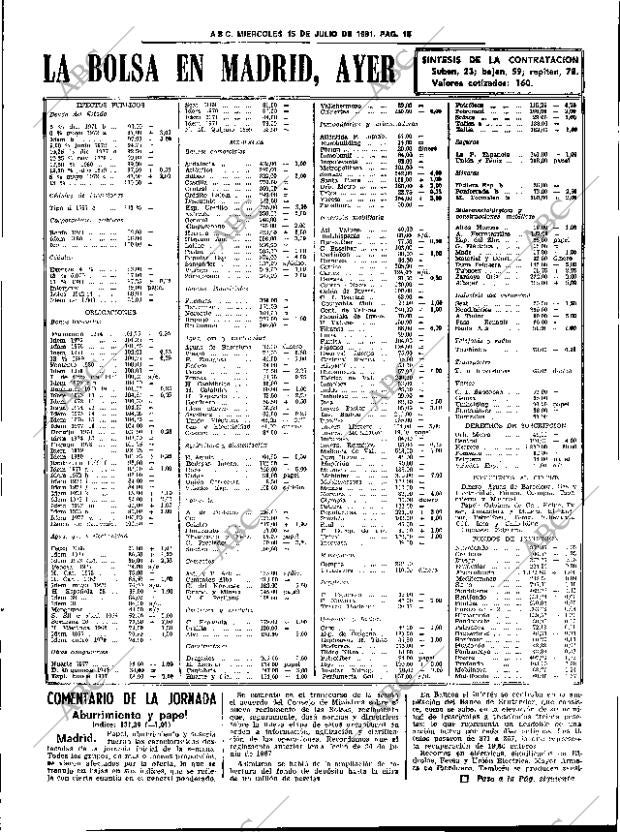 ABC SEVILLA 15-07-1981 página 25