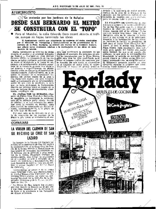 ABC SEVILLA 15-07-1981 página 29