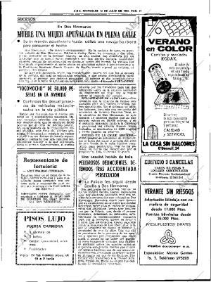 ABC SEVILLA 15-07-1981 página 31