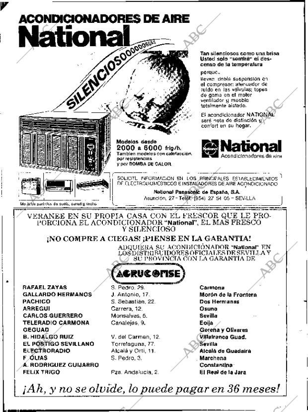 ABC SEVILLA 15-07-1981 página 64