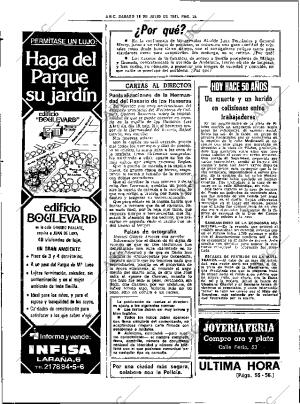 ABC SEVILLA 18-07-1981 página 38