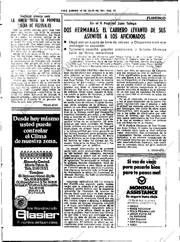 ABC SEVILLA 18-07-1981 página 48