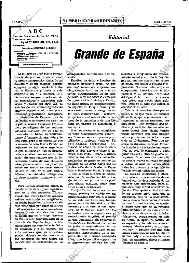 ABC MADRID 20-07-1981 página 4