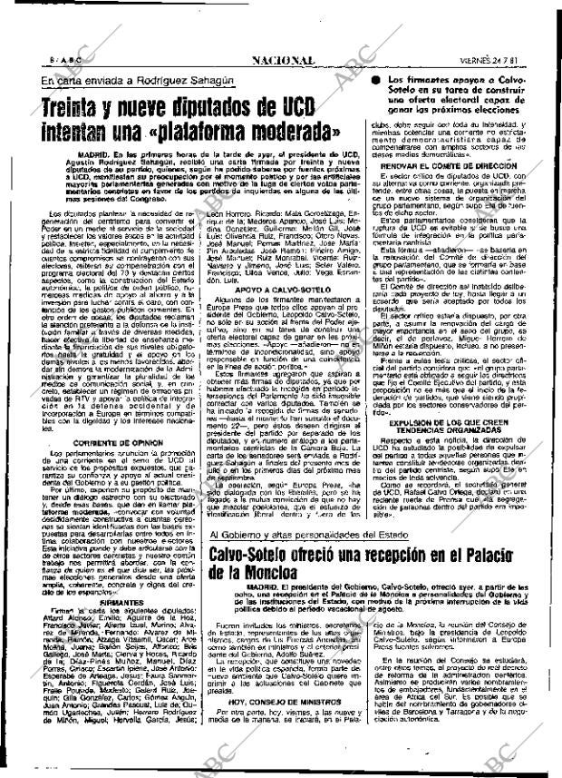 ABC MADRID 24-07-1981 página 16