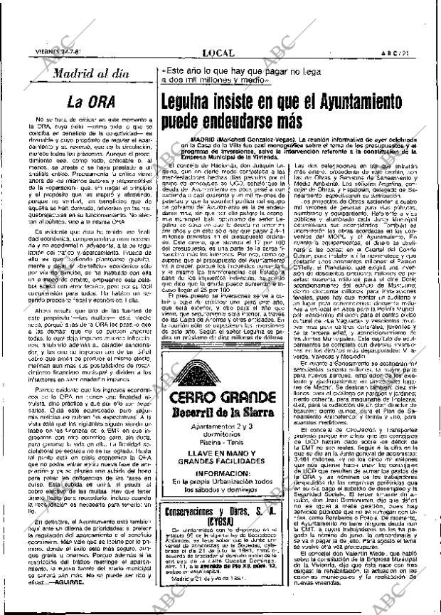 ABC MADRID 24-07-1981 página 29