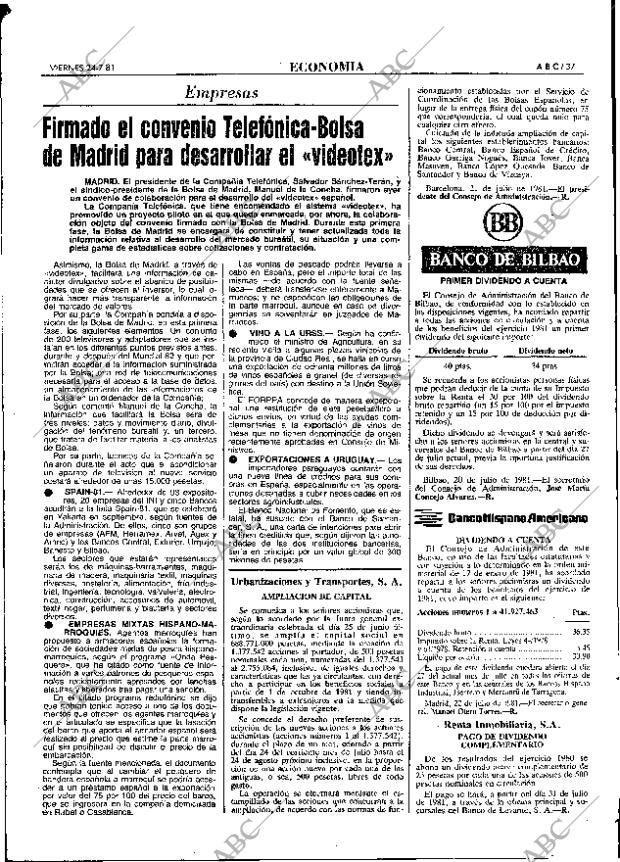 ABC MADRID 24-07-1981 página 45