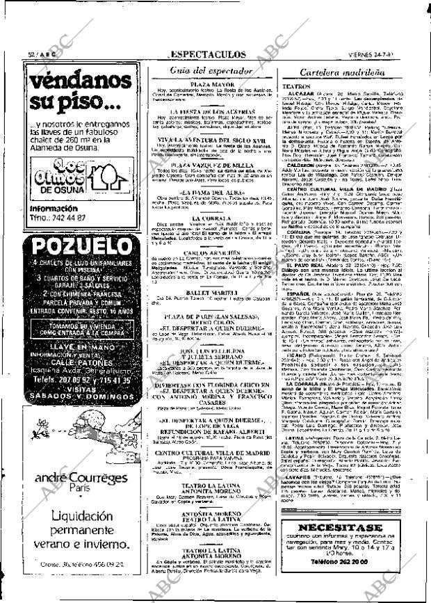 ABC MADRID 24-07-1981 página 60