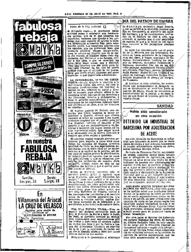 ABC SEVILLA 26-07-1981 página 16