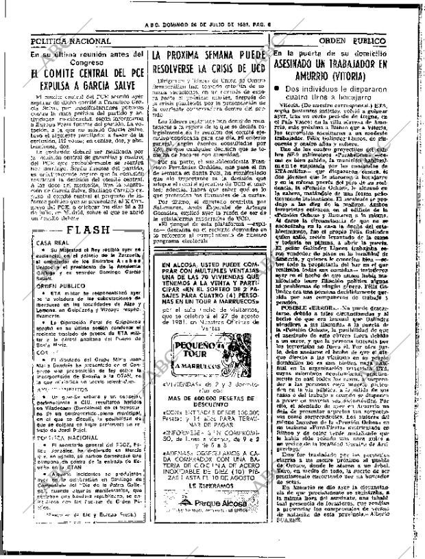 ABC SEVILLA 26-07-1981 página 18