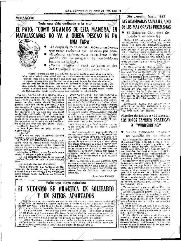 ABC SEVILLA 26-07-1981 página 27