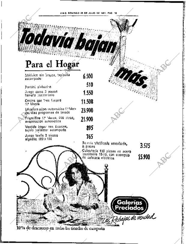 ABC SEVILLA 26-07-1981 página 28