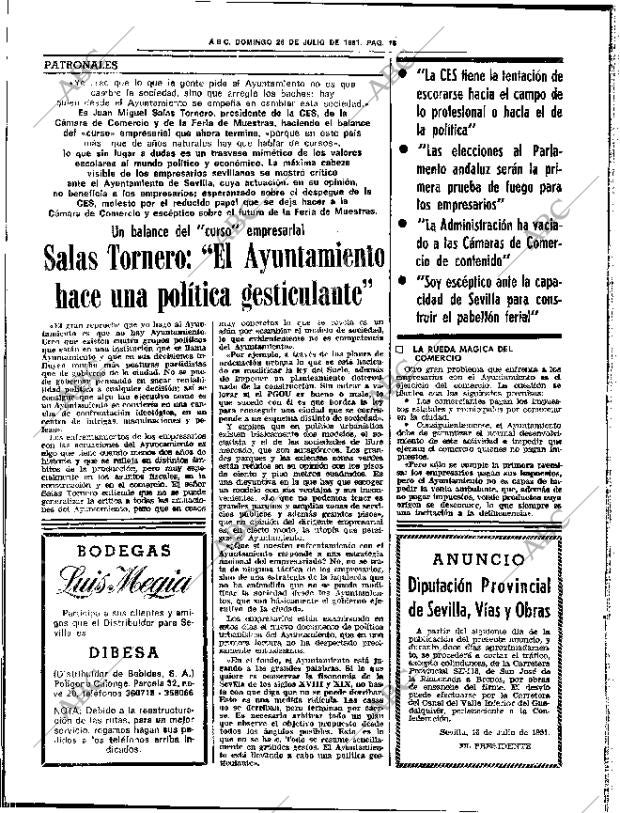 ABC SEVILLA 26-07-1981 página 30