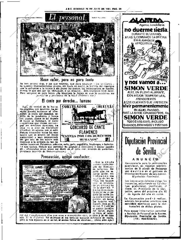 ABC SEVILLA 26-07-1981 página 41